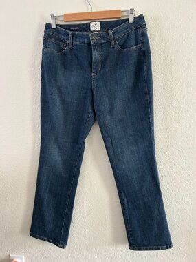 St. John Skinny Women's 12P Straight Leg Jeans